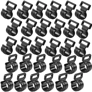 30Pcs Tent Pole Clips,C Clips for Tent, Tent Pole Attachment Clips for Outdoor Camping Canopies Tents Accessories (Fits 9.5mm 3/8 Poles) 30Pcs Tent Pole Clips,C Clips for Tent, Tent Pole Attachment Clips for Outdoor Camping Canopies Tents Accessories (Fits 9.5mm 3/8 Poles)