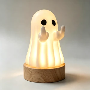 Halloween Decorations Indoor, Halloween Light Up Ghost Figurine | USB Power, Light Up, Cute Halloween Gifts, Spooky Home Decorations, Table Centerpieces Shelf Mantel Display Halloween Decorations Indoor, Halloween Light Up Ghost Figurine | USB Power, Light Up, Cute Halloween Gifts, Spooky Home Decorations, Table Centerpieces Shelf Mantel Display