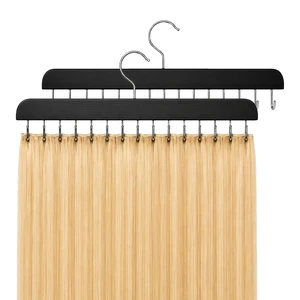 2 Pack Hair Extension Hanger Organizer for Storage, Care and Styling | Strong Metal Hanging Hooks Durable Space Saving Multi Purpose for Hair Extensions Styling Care Storage and Accessories 2 Pack Hair Extension Hanger Organizer for Storage, Care and Styling | Strong Metal Hanging Hooks Durable Space Saving Multi Purpose for Hair Extensions Styling Care Storage and Accessories