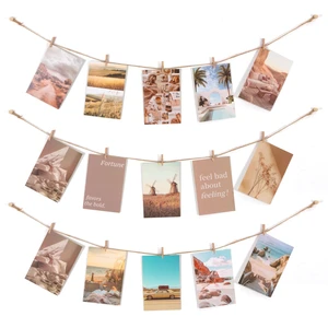 100 Pcs Mini Clothespins for Photo Hanging Display, Photo String Wall Decor | Small Clothes Pins with 65ft Jute Twine for Photos Pictures Crafts DIY Project Tiny Decorative Clothespins for Baby Shower 100 Pcs Mini Clothespins for Photo Hanging Display, Photo String Wall Decor | Small Clothes Pins with 65ft Jute Twine for Photos Pictures Crafts DIY Project Tiny Decorative Clothespins for Baby Shower