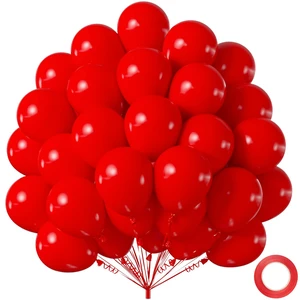 50pcs Red Balloons 12 Inch, Premium Vibrant Red Latex Balloons with Ribbon & Glues for Graduation 2026 4th of July Wedding Birthday Anniversary Party Decorations 50pcs Red Balloons 12 Inch, Premium Vibrant Red Latex Balloons with Ribbon & Glues for Graduation 2026 4th of July Wedding Birthday Anniversary Party Decorations