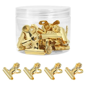 Golden Push Pins Clips (20 Pcs), Upgraded Thumb Tacks with Metal Clips for Cork Board, Bulletin Board Photos Notes Documents, No Hole Paper Clips Durable Office and School Supplies Golden Push Pins Clips (20 Pcs), Upgraded Thumb Tacks with Metal Clips for Cork Board, Bulletin Board Photos Notes Documents, No Hole Paper Clips Durable Office and School Supplies