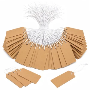 300 Pcs Small Price Tags with Elastic String, Brown Kraft Jewelry Tags for Pricing, Writable Mini Hang Tags for Rings, Earrings, Bracelets, Clothing, 1.02 x 0.47 in 300 Pcs Small Price Tags with Elastic String, Brown Kraft Jewelry Tags for Pricing, Writable Mini Hang Tags for Rings, Earrings, Bracelets, Clothing, 1.02 x 0.47 in