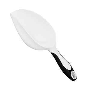 8oz PP Ice Scoop with Black Handle, Plastic Small Food Scoop, Suitable for Ice Machines, Freezer Bins, Scoops Ice, Flour, and Dry Goods 8oz PP Ice Scoop with Black Handle, Plastic Small Food Scoop, Suitable for Ice Machines, Freezer Bins, Scoops Ice, Flour, and Dry Goods