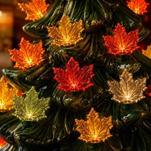 60pcs Fall Ceramic Tree Replacement Lights, Maple Leaf, 6 Color | Autumn Tree Topper Ornaments, Ceramic Christmas Tree Bulbs Pegs, for Thanksgiving Harvest Halloween, Home Decor 60pcs Fall Ceramic Tree Replacement Lights, Maple Leaf, 6 Color | Autumn Tree Topper Ornaments, Ceramic Christmas Tree Bulbs Pegs, for Thanksgiving Harvest Halloween, Home Decor
