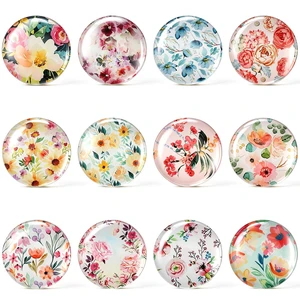 12Pcs 1.2in Round 3D Floral Glass Fridge Magnets,Strong & Non Scratch Design for Fridge,Locker,Office,Classroom & Kitchen Decor,Colorful Flower Pattern,Upgraded Magnet Version 12Pcs 1.2in Round 3D Floral Glass Fridge Magnets,Strong & Non Scratch Design for Fridge,Locker,Office,Classroom & Kitchen Decor,Colorful Flower Pattern,Upgraded Magnet Version