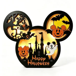 Mouse Halloween Decorations Wooden Table Centerpieces | Halloween Table Decorations Pumpkin Ghost Horror Tiered Tray Decor for Halloween Decorations Indoor Mouse Halloween Decorations Wooden Table Centerpieces | Halloween Table Decorations Pumpkin Ghost Horror Tiered Tray Decor for Halloween Decorations Indoor