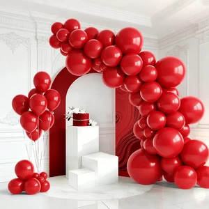 154 PCS of Red Balloons in Different Sizes (18, 12, 10, And 5 Inches) for Garland and Arches, Premium Latex Balloons for Wedding, Anniversary, Bachelorette, Casino, Cherry, Birthday Party Decorations 154 PCS of Red Balloons in Different Sizes (18, 12, 10, And 5 Inches) for Garland and Arches, Premium Latex Balloons for Wedding, Anniversary, Bachelorette, Casino, Cherry, Birthday Party Decorations