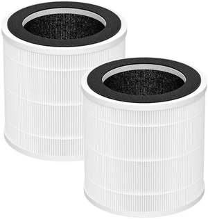 Air Purifiers Replacement Filter for Purivortex Air Purifier | 3-in-1 Replacement Filter, White, 2 Pack Air Purifiers Replacement Filter for Purivortex Air Purifier | 3-in-1 Replacement Filter, White, 2 Pack