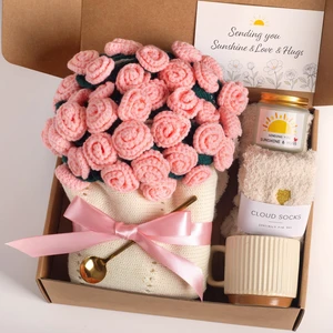 Care Package for Women, Flower Bouquet Blanket Gift Basket, Get Well Gifts for Women, Self Care Gifts, Thinking of You Gift, Birthday Gift for Mom Best Friend Sister Care Package for Women, Flower Bouquet Blanket Gift Basket, Get Well Gifts for Women, Self Care Gifts, Thinking of You Gift, Birthday Gift for Mom Best Friend Sister