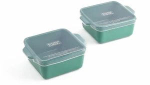 5x5" Ceramic Baking Dishes with Lids, Kale, 2-Pack | Premium US-Made Small Ceramic Baking Dishes with Silicone Lids, Oven, Microwave & Air Fryer Safe 5x5" Ceramic Baking Dishes with Lids, Kale, 2-Pack | Premium US-Made Small Ceramic Baking Dishes with Silicone Lids, Oven, Microwave & Air Fryer Safe