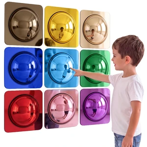 Special Supplies Sensory Bubble Wall Mirror - Multi Color Interactive 10" Acrylic Mirrors for Wall and Sensory Toys for Kids Classroom or Home - Room Decor -Visual, Tactile Stimulation - (Pack of 9) Special Supplies Sensory Bubble Wall Mirror - Multi Color Interactive 10" Acrylic Mirrors for Wall and Sensory Toys for Kids Classroom or Home - Room Decor -Visual, Tactile Stimulation - (Pack of 9)