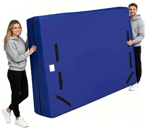 Heavy Duty Mattress Moving Bag with Ergonomic Handles, Blue, Queen | Base Cradle Webbing and Ergonomic Stair Carry Handles with Waterproof Dustproof Seal for Secure Mattress Moving and Storage Heavy Duty Mattress Moving Bag with Ergonomic Handles, Blue, Queen | Base Cradle Webbing and Ergonomic Stair Carry Handles with Waterproof Dustproof Seal for Secure Mattress Moving and Storage