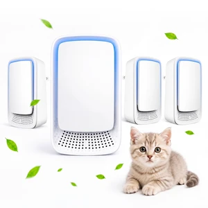 Plug In Air Ionizers 4 Pack - Small Air Purifiers for Home, Bedroom, Travel | Office, Garage, Pets, Living Room - Quiet Negative Ion Air Purifier - Air Freshener Odor, Pet Smell - Air Cleaner White Plug In Air Ionizers 4 Pack - Small Air Purifiers for Home, Bedroom, Travel | Office, Garage, Pets, Living Room - Quiet Negative Ion Air Purifier - Air Freshener Odor, Pet Smell - Air Cleaner White