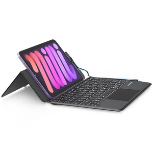 Universal Keyboard Wired & Dual Bluetooth for Tablet & Phone, Plug & Play Keypad for iPad, Z Fold & Galaxy Tab & Idea Tab, Wireless Keypad w/ Trackpad & Stand & Backlit for iOS/Android/macOS/Windows Universal Keyboard Wired & Dual Bluetooth for Tablet & Phone, Plug & Play Keypad for iPad, Z Fold & Galaxy Tab & Idea Tab, Wireless Keypad w/ Trackpad & Stand & Backlit for iOS/Android/macOS/Windows