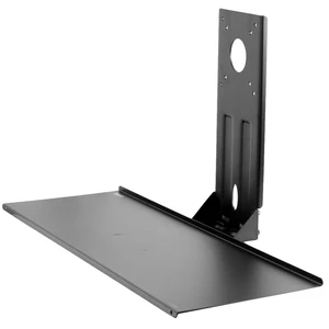Black VESA Mounted 26 x 8 in Keyboard Tray, MOUNT-KB03 | Computer Keyboard and Mouse Platform, VESA Keyboard Mount Attachment for Monitor Stands, Typing Comfort, Space Saving Black VESA Mounted 26 x 8 in Keyboard Tray, MOUNT-KB03 | Computer Keyboard and Mouse Platform, VESA Keyboard Mount Attachment for Monitor Stands, Typing Comfort, Space Saving