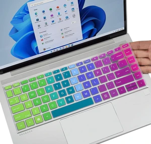 Colorful Keyboard Cover for HP Probook 440 445 G8 G9 G10 14 inch 2023 2022, HP Probook 640 G7 G8 14" Notebook Protector Skin(Not Fit Probook 440 445 G5 G6 G7 G11) -Rainbow Colorful Keyboard Cover for HP Probook 440 445 G8 G9 G10 14 inch 2023 2022, HP Probook 640 G7 G8 14" Notebook Protector Skin(Not Fit Probook 440 445 G5 G6 G7 G11) -Rainbow