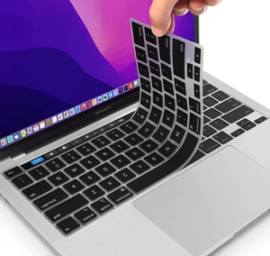 Keyboard Cover Skin for MacBook Pro 13 inch M2 2023, 2022 2021 2020 M1 A2338 A2289 A2251, MacBook Pro 13 inch Keyboard Protector, MacBook Pro 16 2020 2019 A2141 Protective Silicone Skin Keyboard Cover Skin for MacBook Pro 13 inch M2 2023, 2022 2021 2020 M1 A2338 A2289 A2251, MacBook Pro 13 inch Keyboard Protector, MacBook Pro 16 2020 2019 A2141 Protective Silicone Skin