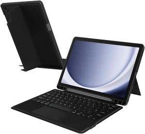Keyboard Case Compatible with Samsung Galaxy Tab A11+ Plus/A9+ Plus with Trackpad,Magnetic Detachable Keyboard Cover with Pen Holder for Tab A11+/A11 Plus-Black Keyboard Case Compatible with Samsung Galaxy Tab A11+ Plus/A9+ Plus with Trackpad,Magnetic Detachable Keyboard Cover with Pen Holder for Tab A11+/A11 Plus-Black
