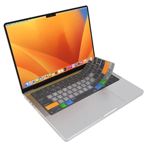 MacOS Shortcut Guide Keyboard Cover for MacBook Pro/Air/Neo | Ultra-thin, Color-Coded Hotkeys, Washable, US Layout; Fits MacBook Pro 14 & 16 inch M1-M5, Air 13 & 15 inch M2-M5 & Neo MacOS Shortcut Guide Keyboard Cover for MacBook Pro/Air/Neo | Ultra-thin, Color-Coded Hotkeys, Washable, US Layout; Fits MacBook Pro 14 & 16 inch M1-M5, Air 13 & 15 inch M2-M5 & Neo