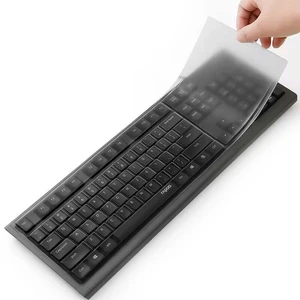 Universal Clear Desktop Computer Keyboard Protection Skin Protector Cover for PC 104/107 Keys Standard Keyboard,Ultra Thin Desktop PC Silicone Waterproof Dustproof Keyboard Cover (Type-A) Universal Clear Desktop Computer Keyboard Protection Skin Protector Cover for PC 104/107 Keys Standard Keyboard,Ultra Thin Desktop PC Silicone Waterproof Dustproof Keyboard Cover (Type-A)