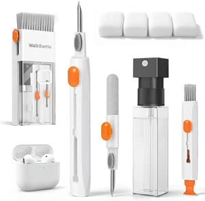 20-in-1 AirPod Cleaning Kit Pro 4 3 2 1 Cleaner Tool for Earbud Phone | Multifunction Deep Cleaning Headphones Keyboard Screen with Soft Brush, Metal Tip, Flocking Sponge, 15ml Spray, Cloth, Putty 20-in-1 AirPod Cleaning Kit Pro 4 3 2 1 Cleaner Tool for Earbud Phone | Multifunction Deep Cleaning Headphones Keyboard Screen with Soft Brush, Metal Tip, Flocking Sponge, 15ml Spray, Cloth, Putty