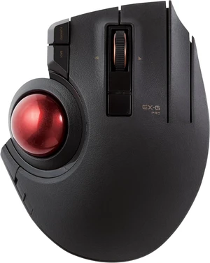 EX-G Pro Trackball Mouse Wireless, Ergonomic, Thumb Control | 3 Device Connection, Wired (USB), Bluetooth, Compatible for PC, Laptop, Mac, Windows, macOS, M-XPT1MRXBK EX-G Pro Trackball Mouse Wireless, Ergonomic, Thumb Control | 3 Device Connection, Wired (USB), Bluetooth, Compatible for PC, Laptop, Mac, Windows, macOS, M-XPT1MRXBK