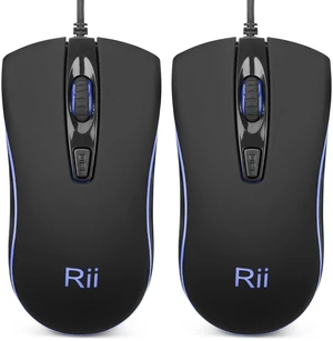 Wired Mouse, Computer Mouse with Blue Backlit,Comfortable Grip Ergonomic Optical,USB Wired Mice Support Windows PC, Laptop,Desktop,Notebook,Chromebook (2PACK) Wired Mouse, Computer Mouse with Blue Backlit,Comfortable Grip Ergonomic Optical,USB Wired Mice Support Windows PC, Laptop,Desktop,Notebook,Chromebook (2PACK)