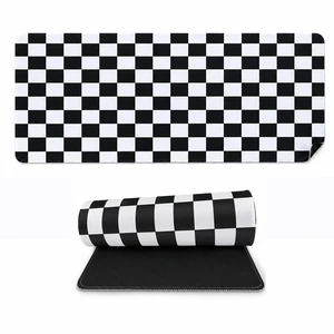 XXL Large Desk Pad Mat with Stitched Edges, Anti-Slip Mousepad | checkered Keyboard & Mouse Mat, Anti-Slip Base, Stitched Edges, Desktop Coverage, Computer Accessory XXL Large Desk Pad Mat with Stitched Edges, Anti-Slip Mousepad | checkered Keyboard & Mouse Mat, Anti-Slip Base, Stitched Edges, Desktop Coverage, Computer Accessory
