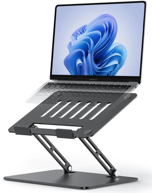 Adjustable Laptop Stand for Desk, Aluminum Computer Stand | Aluminum Ventilated Colling Laptop Riser Holder Mount Compatible with MacBook Pro Air, HP, Dell 10-15.6" All Laptops Adjustable Laptop Stand for Desk, Aluminum Computer Stand | Aluminum Ventilated Colling Laptop Riser Holder Mount Compatible with MacBook Pro Air, HP, Dell 10-15.6" All Laptops