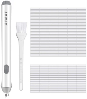 Electric Eraser for Drawing, Battery Operated Eraser with 140 Refills, Electric Erasers Kit for Artist, Art Erasers for Painting, Sketching, Drafting, Detailer Tool for Crafting EEW001(White) Electric Eraser for Drawing, Battery Operated Eraser with 140 Refills, Electric Erasers Kit for Artist, Art Erasers for Painting, Sketching, Drafting, Detailer Tool for Crafting EEW001(White)