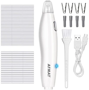 Electric Eraser for Artists, 140 Eraser Refills, Rechargeable Electric Erasers for Drawing, Artist Erasers for Drafting, Painting, Sketching, Architectural Plans, Detailer Tool EE03(White) Electric Eraser for Artists, 140 Eraser Refills, Rechargeable Electric Erasers for Drawing, Artist Erasers for Drafting, Painting, Sketching, Architectural Plans, Detailer Tool EE03(White)