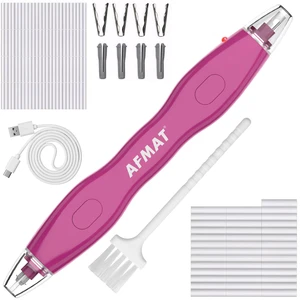 Electric Eraser, with 140 Eraser Refills, Rechargeable Pencil Erasers for Artists, Electric Erasers for Drafting, Drawing, Painting, Sketching, Architectural Plans, Detailer Tool EE25(Rose Red) Electric Eraser, with 140 Eraser Refills, Rechargeable Pencil Erasers for Artists, Electric Erasers for Drafting, Drawing, Painting, Sketching, Architectural Plans, Detailer Tool EE25(Rose Red)
