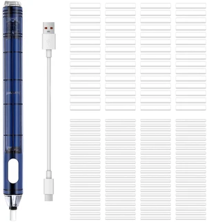 Rechargeable Electric Eraser, 150 Pcs Hardened Eraser Core Kit, Artists Tool,USB-C Electric Eraser for Drawing,Sketching,Arts (Translucent) Rechargeable Electric Eraser, 150 Pcs Hardened Eraser Core Kit, Artists Tool,USB-C Electric Eraser for Drawing,Sketching,Arts (Translucent)