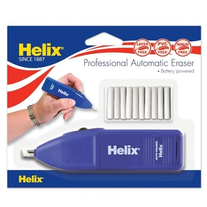 Helix - Professional Automatic Eraser - Battery-Powered - Blue | Precise and Efficient - For Artists and Architects - Effortless Precision - Detailed Pencil Drawings - Compact Design Helix - Professional Automatic Eraser - Battery-Powered - Blue | Precise and Efficient - For Artists and Architects - Effortless Precision - Detailed Pencil Drawings - Compact Design