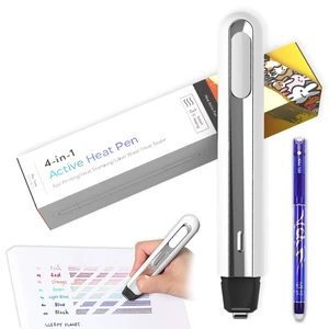 Mini Heat Pen, Erasable Gel Ink Eraser, Thermal Print Eraser & Foil Quill | Eraser for erasable fabric markers | Thermal label eraser | Quilting marks | TCG card flattening kit | Hot foil | Heat press Mini Heat Pen, Erasable Gel Ink Eraser, Thermal Print Eraser & Foil Quill | Eraser for erasable fabric markers | Thermal label eraser | Quilting marks | TCG card flattening kit | Hot foil | Heat press
