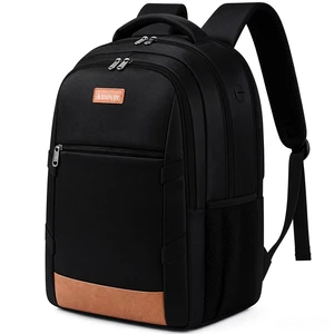 Work Laptop Backpack,Slim Sturdy Travel Bag for Office Daily Commute | Water Resistant Durable Computer Backpack 17 In for Work College,Anti Theft Business Daypack,Personal Item Bag,Black Mochilas Work Laptop Backpack,Slim Sturdy Travel Bag for Office Daily Commute | Water Resistant Durable Computer Backpack 17 In for Work College,Anti Theft Business Daypack,Personal Item Bag,Black Mochilas