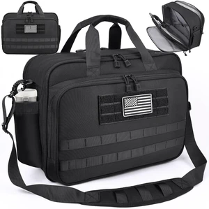 Large Computer Bag 17.3 Inch Laptop Bags Tactical Brief Laptop Case | YKK-Zipper Waterproof Carry on Messenger Bag for Travel Work Office Business Overnight Large Computer Bag 17.3 Inch Laptop Bags Tactical Brief Laptop Case | YKK-Zipper Waterproof Carry on Messenger Bag for Travel Work Office Business Overnight