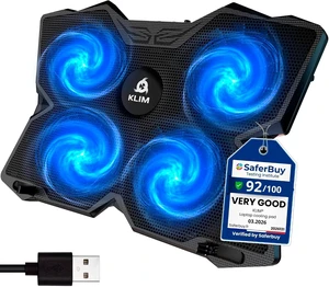 Wind Laptop Cooling Pad - More Than 500 000 Units Sold - New Version - The Most Powerful Rapid Action Cooling Fan - Laptop Stand with 4 Cooling Fans at 1200 RPM - USB Fan - PS5 PS4 - Blue Wind Laptop Cooling Pad - More Than 500 000 Units Sold - New Version - The Most Powerful Rapid Action Cooling Fan - Laptop Stand with 4 Cooling Fans at 1200 RPM - USB Fan - PS5 PS4 - Blue