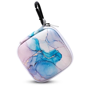Unique Patterned Portable EVA Earbud Case with Carabiner | Printed Earbud Holder With Sturdy Carabiner, Multi-Use Storage For Earphones, Headphones, SD Cards & Small Electronic Chips Unique Patterned Portable EVA Earbud Case with Carabiner | Printed Earbud Holder With Sturdy Carabiner, Multi-Use Storage For Earphones, Headphones, SD Cards & Small Electronic Chips