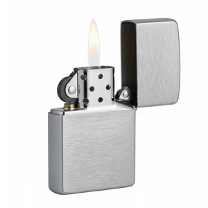 Classic Brushed Chrome Pocket Lighter - Windproof & Refillable Flip-Top Metal Lighter - Everyday Use Pocket Lighters - Luxury Lighters Made in USA Classic Brushed Chrome Pocket Lighter - Windproof & Refillable Flip-Top Metal Lighter - Everyday Use Pocket Lighters - Luxury Lighters Made in USA