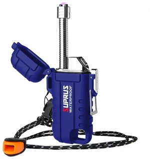 Waterproof Lighter Windproof Lighter Arc Plasma Lighters USB-C Rechargeable with Expandable and Flexible Neck for Outdoor, Camping & Kitchen (Blue) Waterproof Lighter Windproof Lighter Arc Plasma Lighters USB-C Rechargeable with Expandable and Flexible Neck for Outdoor, Camping & Kitchen (Blue)