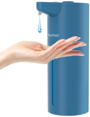 Automatic Soap Dispenser Touchless, Hands-Free, Multi Adjustable Volume, Long Battery Life, Compatible with Thick & Thin Dish/Hand Soap for Bathroom and Kitchen, Easy for Toddlers, Blue Automatic Soap Dispenser Touchless, Hands-Free, Multi Adjustable Volume, Long Battery Life, Compatible with Thick & Thin Dish/Hand Soap for Bathroom and Kitchen, Easy for Toddlers, Blue