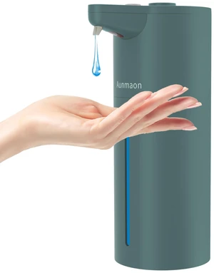 Automatic Soap Dispenser Touchless, Modern, Kitchen & Bathroom, Hands-Free, Adjustable Volume, Long Battery Life, Compatible with Thick & Thin Soap, Easy for Toddlers, Clog-Free, Green Automatic Soap Dispenser Touchless, Modern, Kitchen & Bathroom, Hands-Free, Adjustable Volume, Long Battery Life, Compatible with Thick & Thin Soap, Easy for Toddlers, Clog-Free, Green