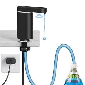 Touch-Free Automatic Dish Soap Dispenser for Kitchen Sink | Plug-in Electric Sink Soap Pump,Leak-Proof Universal Fit with 35" No-Spill Tube Kit, Easy Install Sleek for kitchen& bathroom Touch-Free Automatic Dish Soap Dispenser for Kitchen Sink | Plug-in Electric Sink Soap Pump,Leak-Proof Universal Fit with 35" No-Spill Tube Kit, Easy Install Sleek for kitchen& bathroom