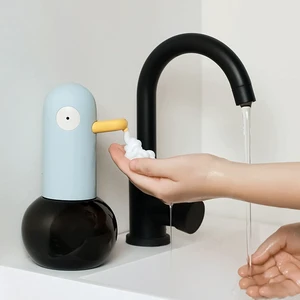 Automatic Foaming Soap Dispenser Duck Head Soap Dispenser | 2-Speed Adjustable Touchless Cute Foaming Hand Soap Dispenser for Bathroom Kitchen, USB Rechargeable, 13.5oz (Blue) Automatic Foaming Soap Dispenser Duck Head Soap Dispenser | 2-Speed Adjustable Touchless Cute Foaming Hand Soap Dispenser for Bathroom Kitchen, USB Rechargeable, 13.5oz (Blue)
