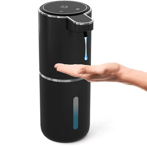 Automatic Soap Dispenser Touchless,Liquid Hand Soap Dispenser 12.8oz USB 4levels Adjustable Dispenser Electric Wall Mounted Smart for Bathroom and Kitchen Dish SoapEasy for Toddlers(Black) Automatic Soap Dispenser Touchless,Liquid Hand Soap Dispenser 12.8oz USB 4levels Adjustable Dispenser Electric Wall Mounted Smart for Bathroom and Kitchen Dish SoapEasy for Toddlers(Black)