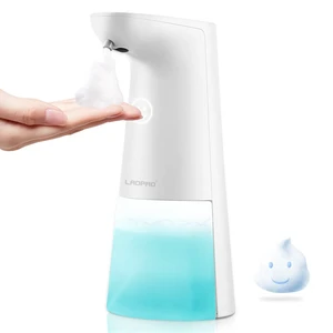 Automatic Hands Free Foaming Soap Dispenser, 240ml Countertop Touchless Soap Pump for Bathroom Kitchen Xmas Gift Automatic Hands Free Foaming Soap Dispenser, 240ml Countertop Touchless Soap Pump for Bathroom Kitchen Xmas Gift
