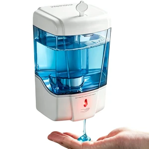 ! Automatic Soap Dispenser Wall Mount 20oz Refillable Liquid Hand Sanitizer Dispenser Commercial Soap Dispenser for Bathroom Support Liquid Gel ! Automatic Soap Dispenser Wall Mount 20oz Refillable Liquid Hand Sanitizer Dispenser Commercial Soap Dispenser for Bathroom Support Liquid Gel