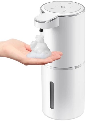 Automatic Foaming Soap Dispenser, 4-Level Adjustable Foam, Wall Mount | USB Rechargeable, 12.8oz/380ml, Touchless Hand & Dish Foam Soap Dispenser for Bathroom, Kitchen, Hotel, Restaurant, School Automatic Foaming Soap Dispenser, 4-Level Adjustable Foam, Wall Mount | USB Rechargeable, 12.8oz/380ml, Touchless Hand & Dish Foam Soap Dispenser for Bathroom, Kitchen, Hotel, Restaurant, School